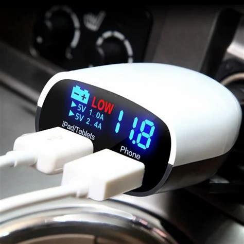 Car Dual USB Charger (LED Display) at best price in Bhimavaram by ...