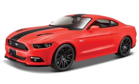 Miniature Ford Mustang Maisto Gt Rouge Noire Voiture