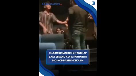 Pelaku Curanmor Ditangkap Saat Sedang Asyik Nonton Di Bioskop Bareng