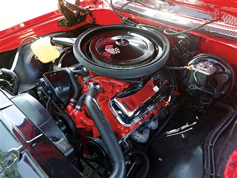 Hd Wallpaper 1970 454 Chevelle Chevrolet Classic Coupe Engine