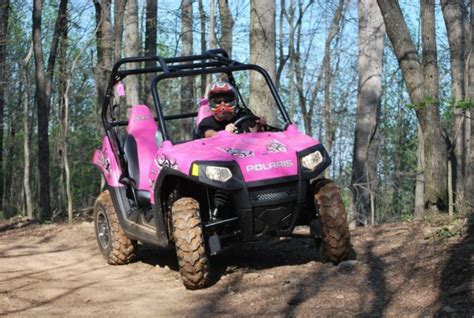 The Pink Rzr Takes On Brown Mountain Ohv Park Utv Weekly Utv Weekly