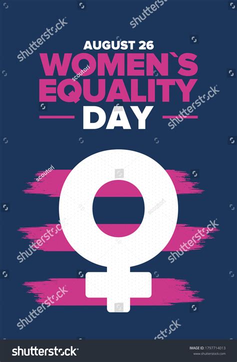 Womens Equality Day In United States Female Royalty Free Stock