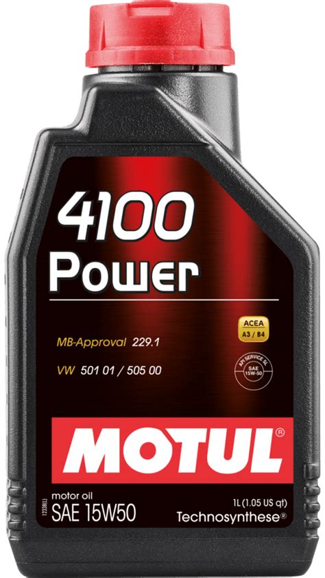 Motorový olej Motul 4100 Power 15W 50 1L Autodíly PEMA