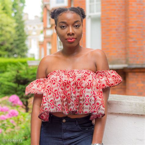 Beautiful Ankara Off Shoulder Top See Sewing Tutorial Here Watchv