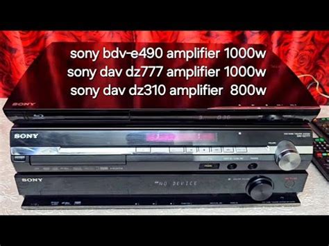 Sony Bdv E Sony Dav Dz Amplifier Sony Dav Dz Price