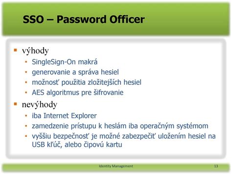 Identity management Správa identít ppt download