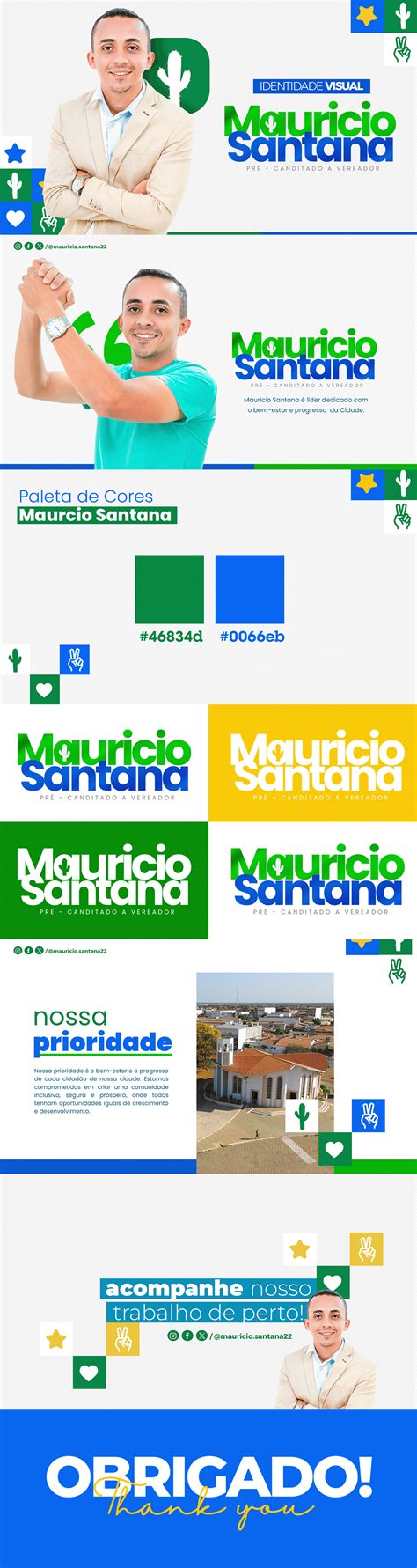 Identidade Visual Vereador Behance