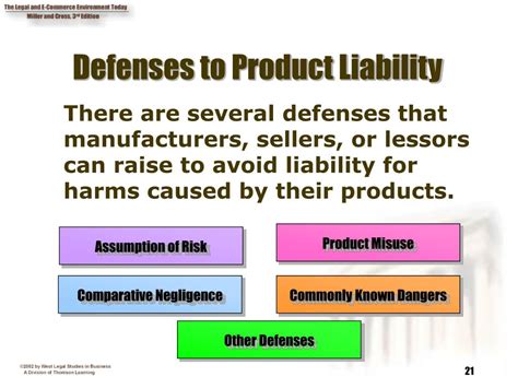 Ppt Chapter 10 Strict Liability And Product Liability Powerpoint