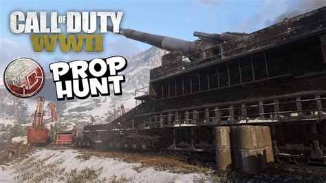 Best Prop Hunt Hiding Spots Cod Ww Youtube