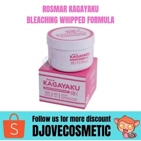 Rosmar Kagayaku Bleaching Whipped Formula Shopee Philippines