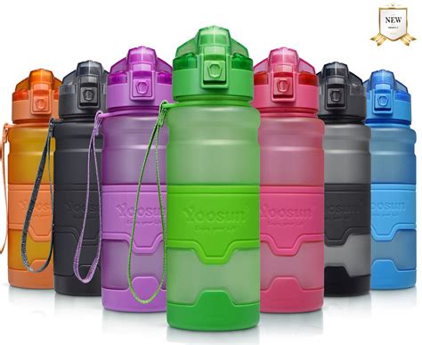 YOOSUN Botella De Agua Deporte Botella Agua Sin Bpa Eco Friendly