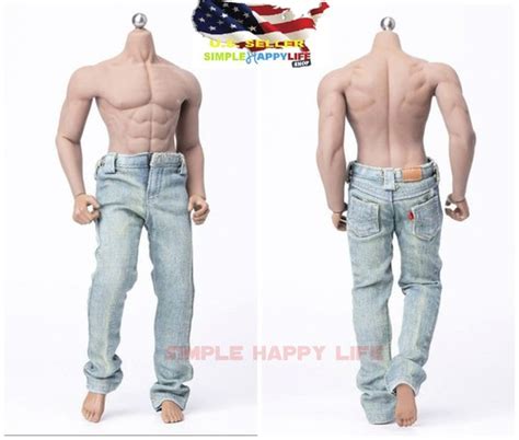 Light Color Jeans Pants For Male Doll Hot Toys Bd Worldbox Usa Ebay