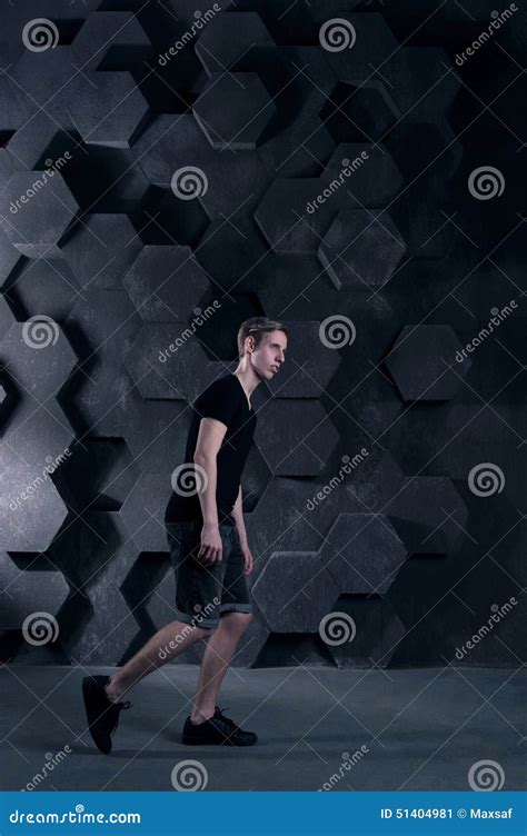 Stylish Man Walk Away Stock Image Image Of Elegance 51404981