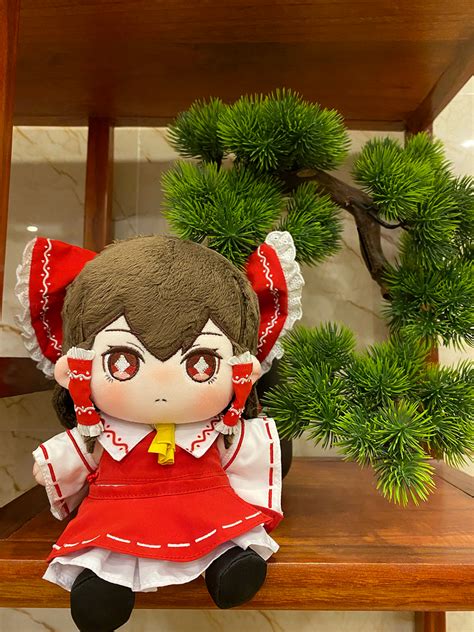 Touhou Project Fumofumo Hakurei Reimu Nendoroid Plush Toy Official T