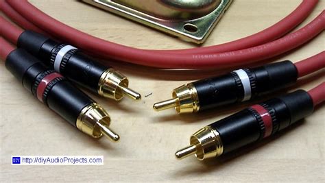 Diy Shielded Rca Interconnect Cables