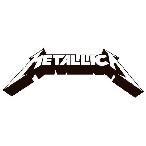 Adesivo Metallica 3d