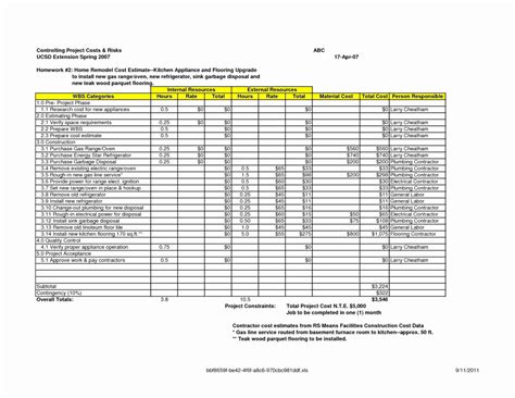 Steel Fabrication Estimating Spreadsheet Spreadsheet Downloa Steel