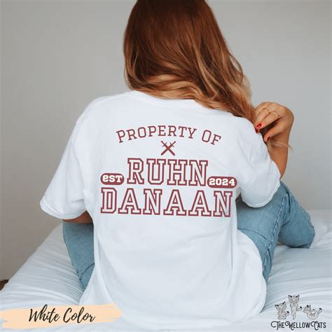 Ruhn Danaan Merch Crescent City Comfort Colors Tee Ruhn Danaan Bryce