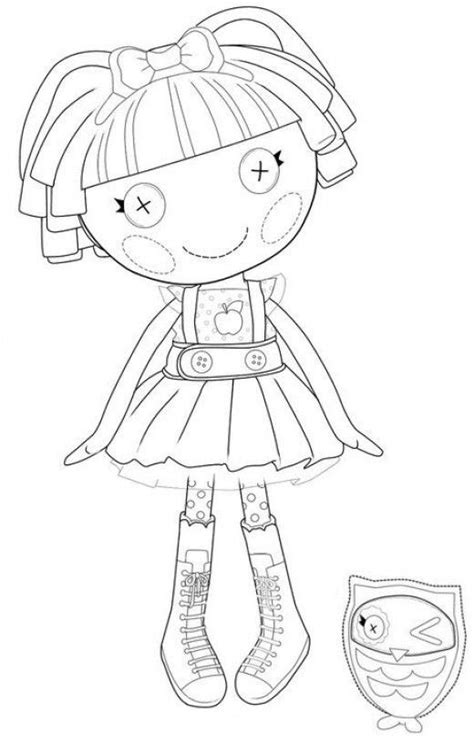 Bonecas De Pano Para Colorir