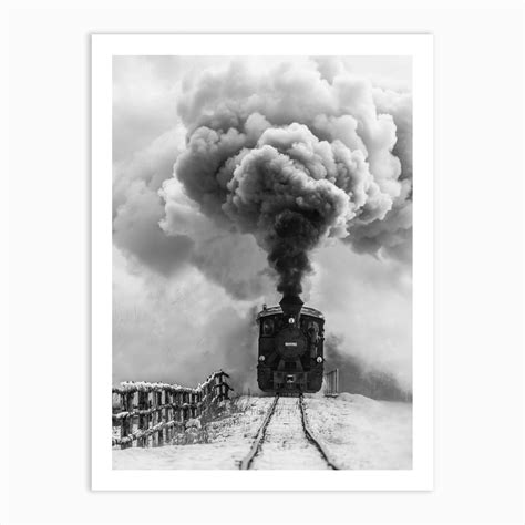 Old Train Art Print by 1x - Fy