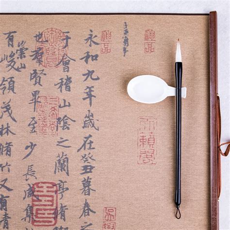 Generic Lan Ting Xu Brush Water Writing Copybook Repeatedly Wang Xizhi