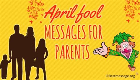 Best April Fool Messages – April Fools Pranks for Parents