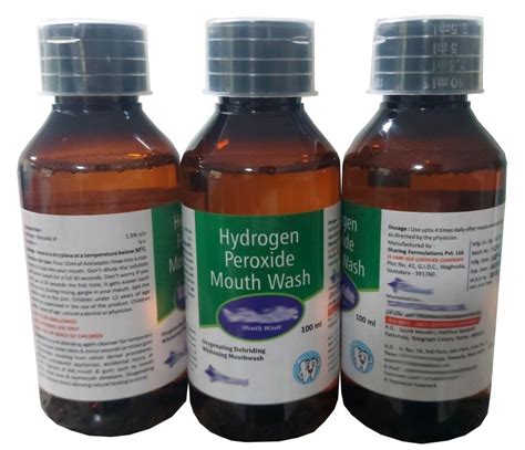 Liquid Hydrogen Peroxide Mouthwash At Rs 23bottle In Ahmedabad Id 21278442462