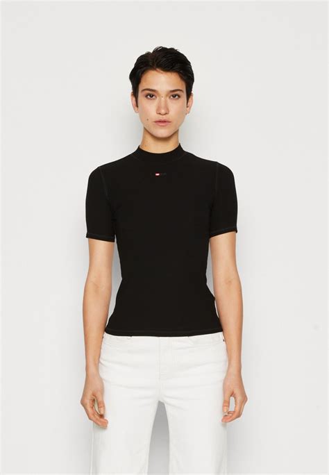 Diesel T Shirt Basic Czarny Zalando Pl