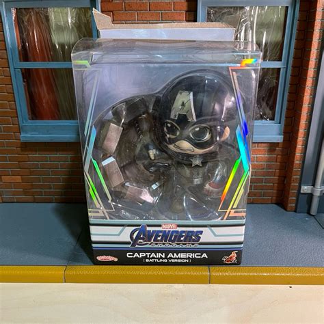 Hot Toys Cosbaby Captain America Battling Version Shopee Philippines
