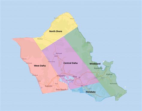 Going - Which Region of Oahu is your favorite? Exploring the Regions of