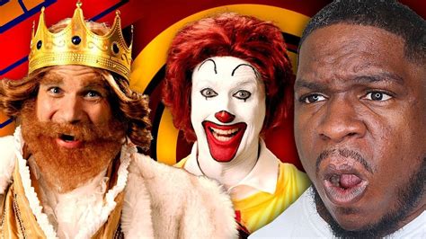 Ronald Mcdonald Vs The Burger King Epic Rap Battles Of History