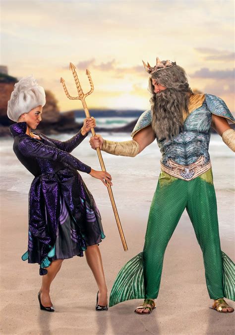 Little Mermaid Live Action Deluxe King Triton Adult Costume