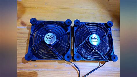 Ac Infinity Multifan S P Quiet Dual Mm Ac Powered Fan With Speed