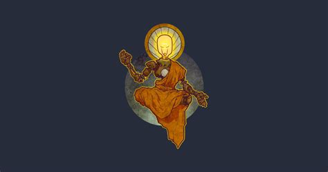 mechanical monk  enlightenment monk posters  art prints