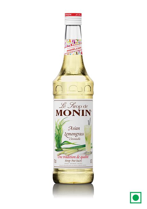 Monin Premium Syrups Monin Asian Lemongrass Syrup Saksham Impex