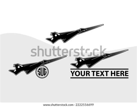 Airplane Svg Printable Vector Illustration Stock Vector (Royalty Free ...