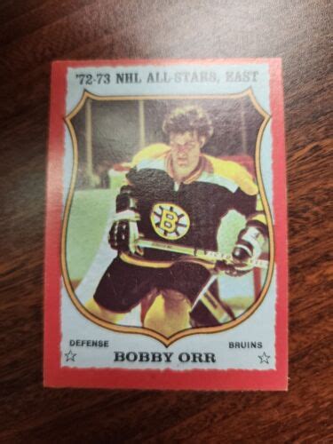 1973 74 O PEE CHEE OPC BOBBY ORR NHL ALLSTARS CARTE 30 EBay