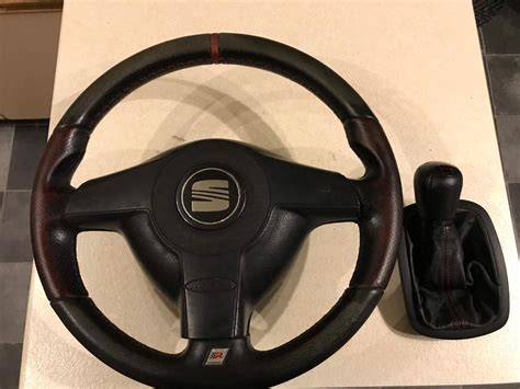 Seat Leon Cupra R Lcr Steering Wheel Gearstick Knob Gearknob In