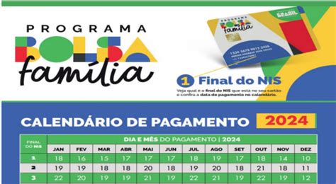 Bolsa FamÍlia 2024 Novas Regras Veja Novo CalendÁrio Bolsa FamÍlia Em