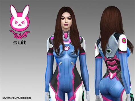 Imyournemesis Overwatch D Va Suit Cosplay Artofit