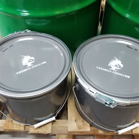 Parks 50 Quench Oil (3 Gallons + Steel Pail) - Canadian Forge & Farrier