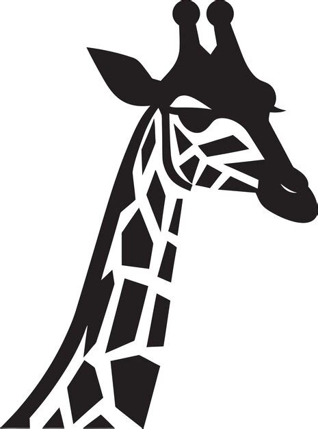 Premium Vector African Safari Giraffe Vector Illustrations