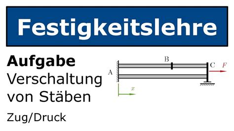 Parallel Und Reihenschaltung Von St Ben Technische Mechanik