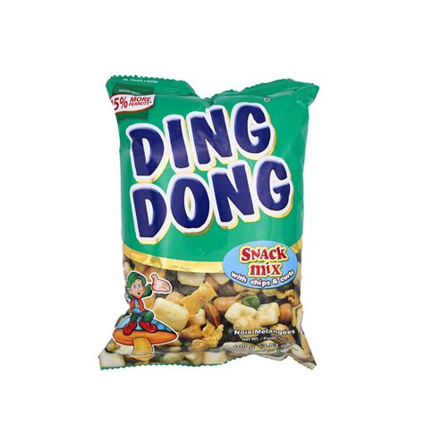 Ding Dong Snack Mix Chip Curl 60x100g Uno Foods