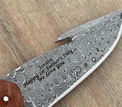 Engraved Knives - Personalized Knives - Custom Knives - Shokunin USA