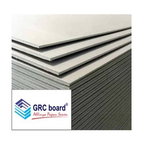 Jual GRC Board Papan Plafon 4mm Plafon Bahan Asbes Semen Anti Air GRC