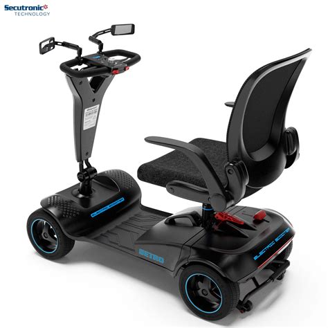 Folding Vigorous Personal 4 Wheel Golf Cart Electric Travel Mobility