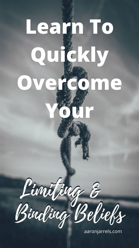 Overcome Your Limiting Beliefs Aaron Jarrels Relationship And