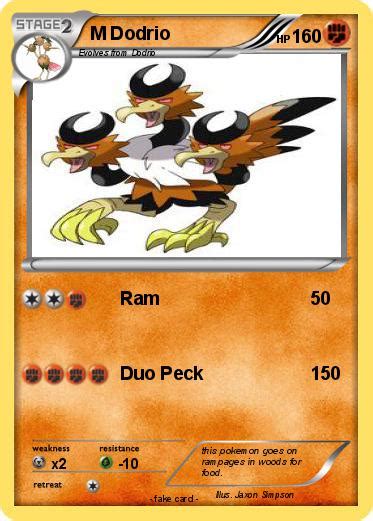 Pokémon M Dodrio - Ram - My Pokemon Card