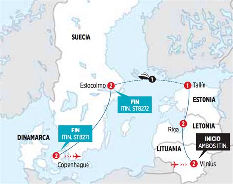 Pero Miseria Salchicha Circuito Capitales Balticas Y Rusia Si Emperador